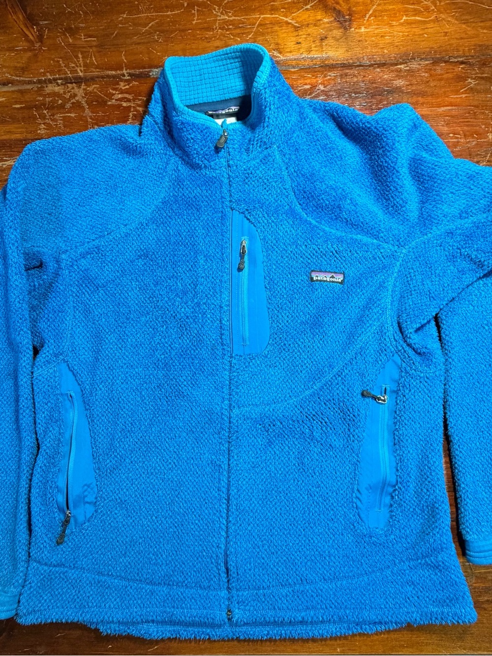 Patagonia Men R2 Fleece Jacket XL Pirate Blue Polartec Vintage 2009 Style 25135